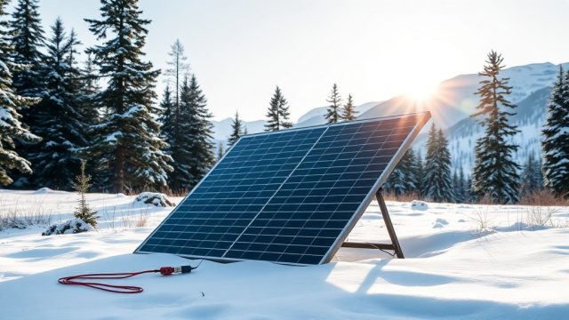 SolarPratik 200W Taşınabilir Panel: Kış Koşullarında Verimlilik Testi